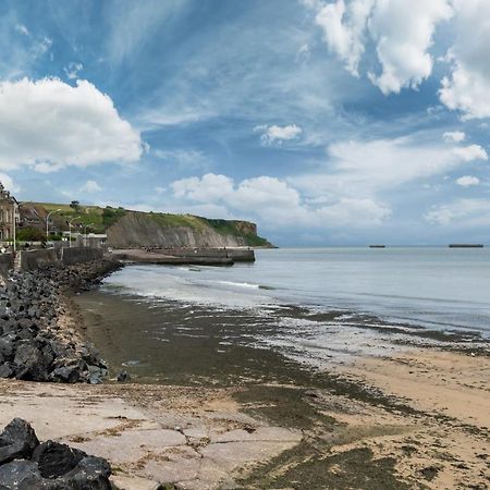 L'Hippocampe - Appt Mezzanine Centre D'Arromanches Dış mekan fotoğraf