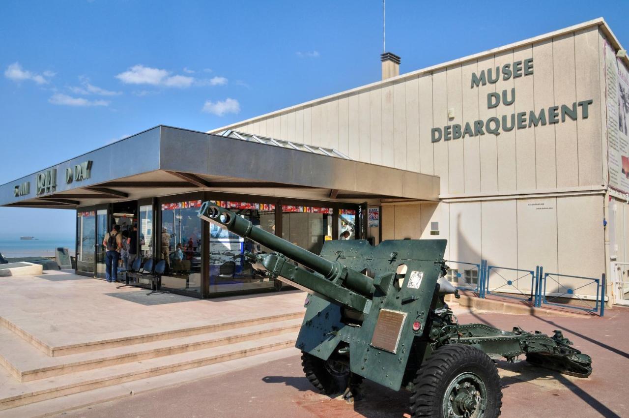 L'Hippocampe - Appt Mezzanine Centre D'Arromanches Dış mekan fotoğraf